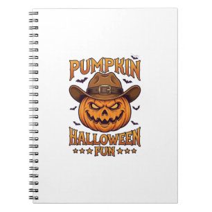 Carnet Citrouille Halloween Amusement Lanterne Jack Chape