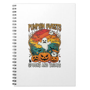 Carnet Citrouille Sucreries Esprits Traitements Halloween