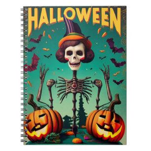 Carnet citrouilles d'Halloween