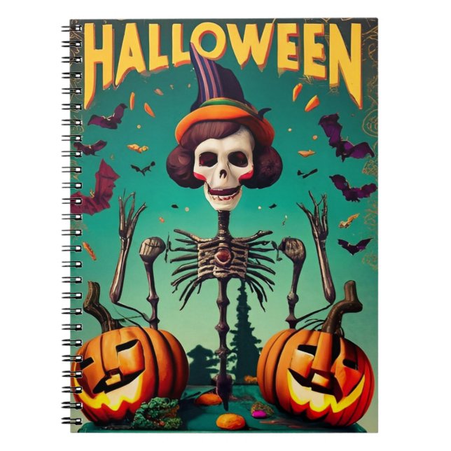 Carnet citrouilles d'Halloween (Devant)