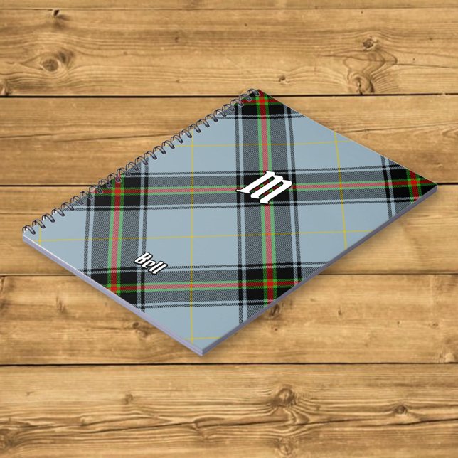 Carnet Clan Bell Tartan (Créateur téléchargé)