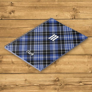 Carnet Clan Clark Tartan