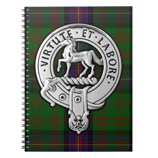 Carnet Clan Cochrane Crest & Tartan (Devant)