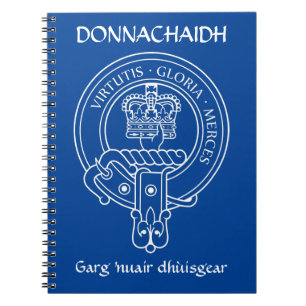 Carnet Clan Donnachaidh (Robertson) Crest & War Cry