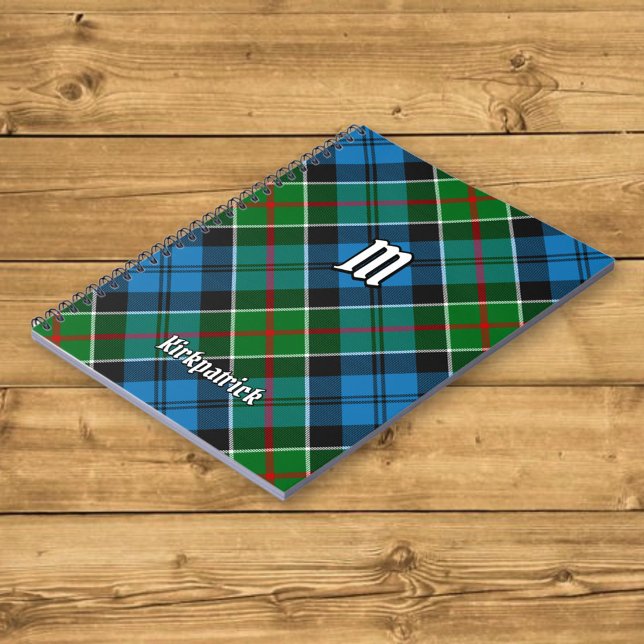 Carnet Clan Kirkpatrick Tartan (Créateur téléchargé)
