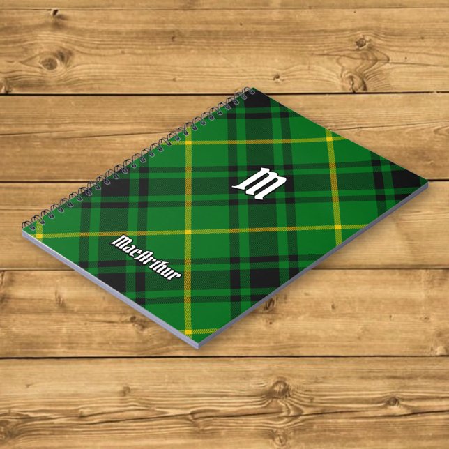 Carnet Clan MacArthur Tartan (Créateur téléchargé)