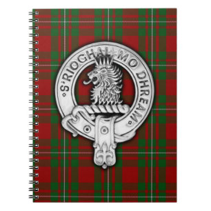 Carnet Clan MacGregor Crest & Tartan