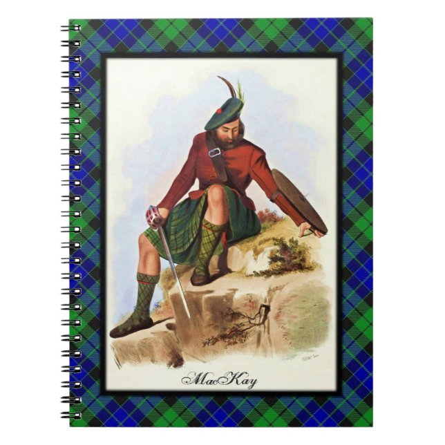 Carnet Clan MacKay Scottish Highland Dreams (Devant)