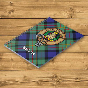 Carnet Clan MacLaren Crest sur Tartan