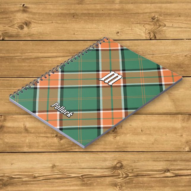 Carnet Clan Pollock Tartan (Créateur téléchargé)