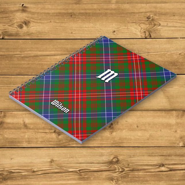 Carnet Clan Wilson Modern Tartan (Créateur téléchargé)
