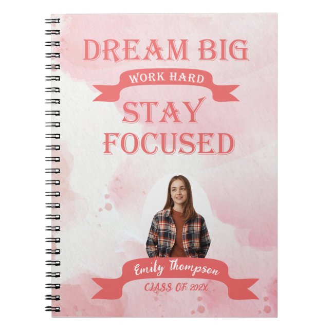 Carnet Classe De 2024 Graduation Photo Souvenirs Garde (Devant)