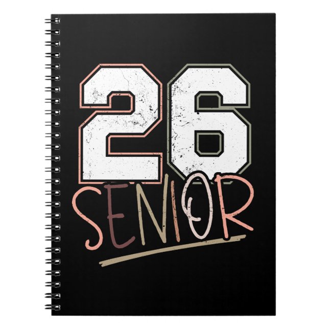 Carnet Classe de journaux de l'année supérieure de 2026 (Devant)