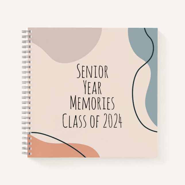 Carnet Classe de souvenirs de l'année supérieure de 2024 (Devant)