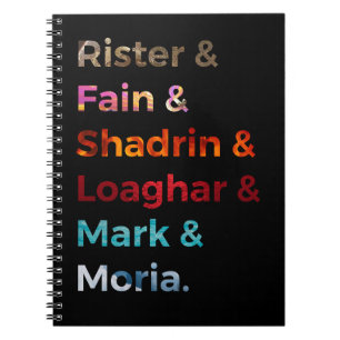 Carnet classeur de la fonte des royaumes