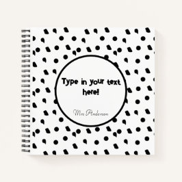 Carnet classeur personnalisé, classeur boho, personnalisa