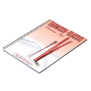 Carnet Classic Garmisch, Alpes bavaroises poster ski