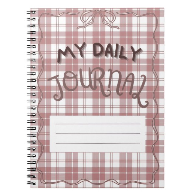 Carnet Classique 6,5" x 8,75" (Devant)