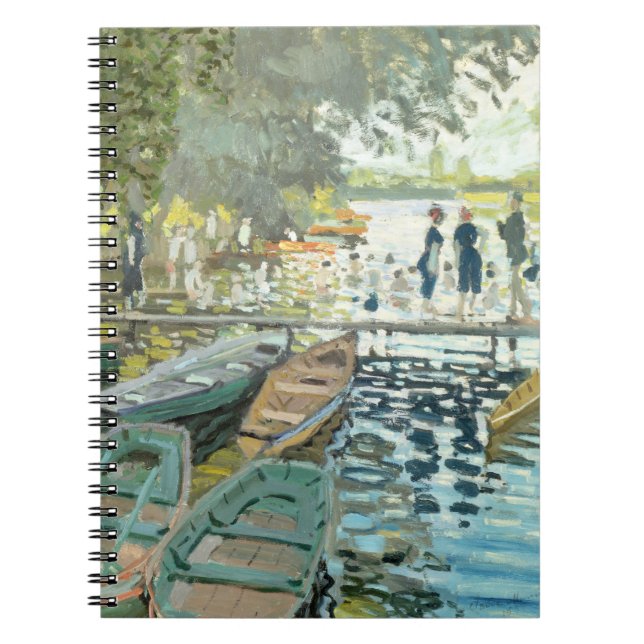 Carnet Claude Monet. Baignoires à La Grenouillère (Devant)