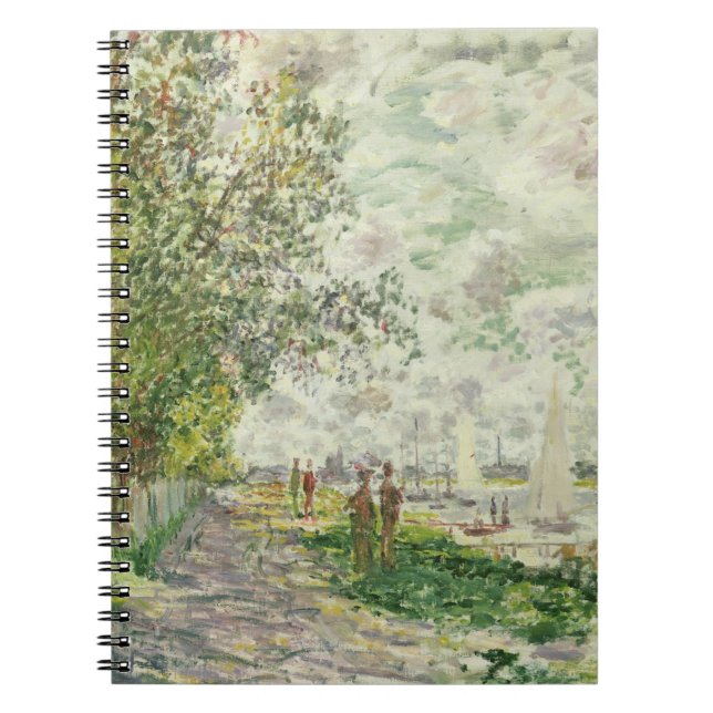 Carnet Claude Monet | la rive chez Gennevilliers (Devant)
