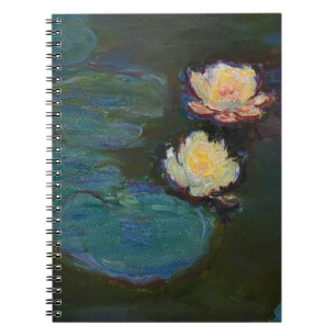 Carnet Claude Monet Nymphéas Art Impressionniste à l'Huil