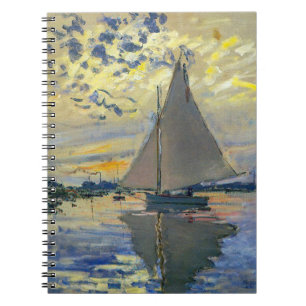 Carnet Claude Monet - Voilier au Petit-Gennevilliers