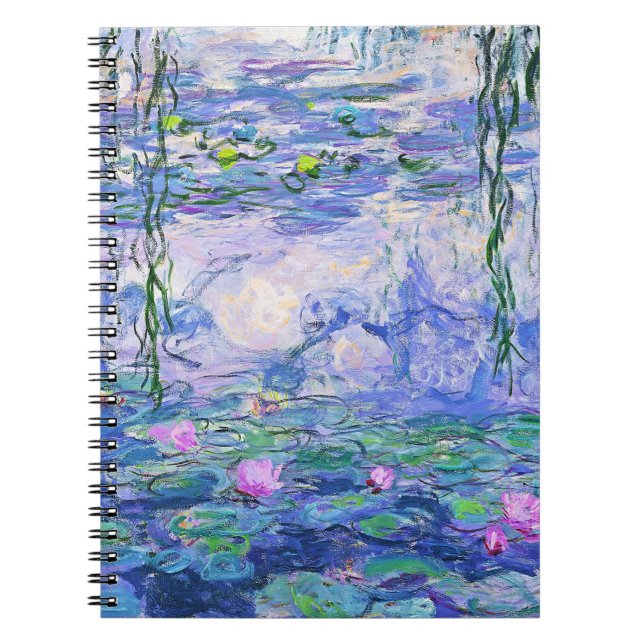 Carnet Claude Monet Water Lilie L'Art Impressionniste Fra (Devant)