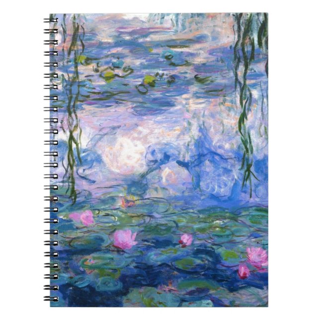 Carnet Claude Monet Water Lillies 1919 (Devant)