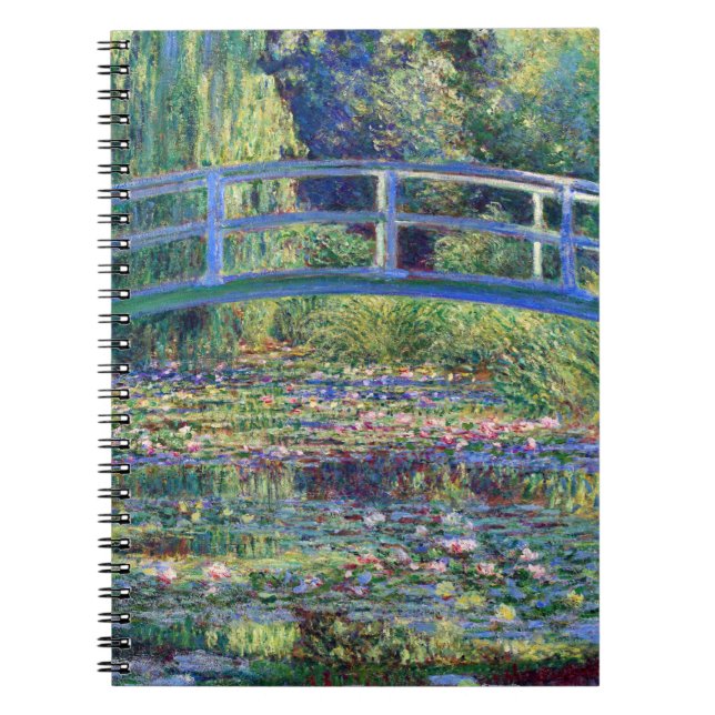 Carnet Claude Monet Water Lily Pond (Devant)