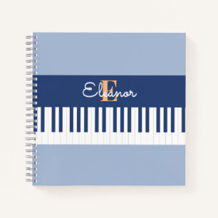 Carnet Clavier de Piano Clavier Musical Amoureux de la Mu