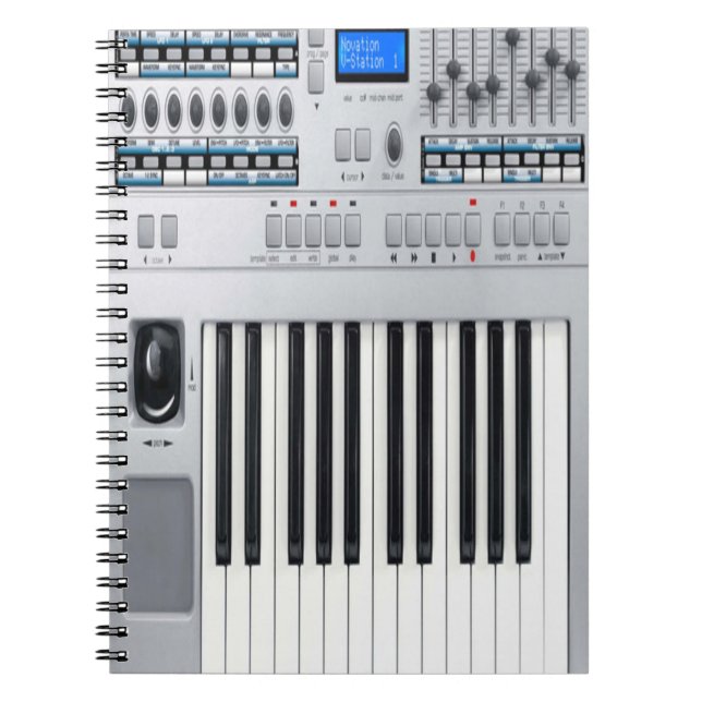 Carnet Clavier électronique (Devant)