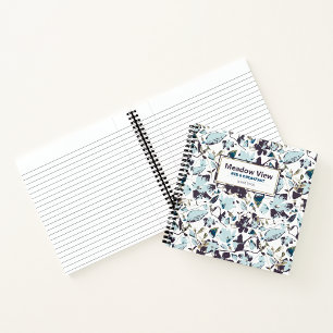 Carnet Clematis Elégant Bleu Brown Location vacances