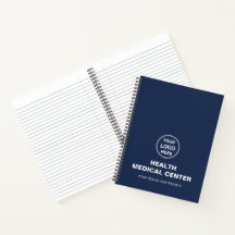 Clinique Médicale à Logo Personnalisé Bleu Marine 