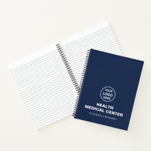 Carnet Clinique Médicale de Soins de Santé à Logo Personn