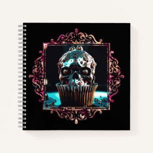 Carnet Clocage Crâne Cupcake