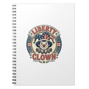 Carnet Clown de la Liberté Patriotique Patriotique Clownc