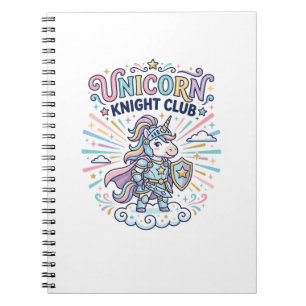 Carnet Club Chevalier Licorne Imprimé Prêt Vêtement Graph