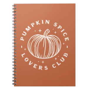 Carnet Club citrouille des amateurs d'épices