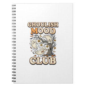 Carnet Club d'ambiance sinistre Halloween