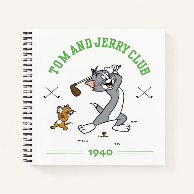 Carnet Club de golf Tom & Jerry 1940 (Devant)
