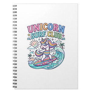 Carnet Club de surf Licorne