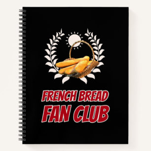 Carnet Club des Amateurs de Pain Français Humour Alimenta