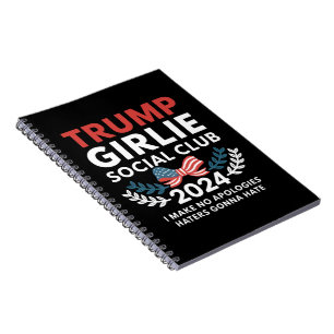 Carnet Club Social Coquette Trump Girlie Élection Arc 