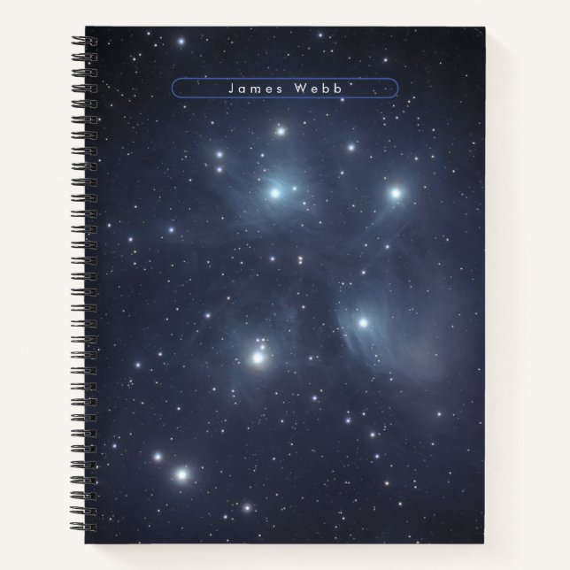 Carnet Cluster Blue Star (Devant)