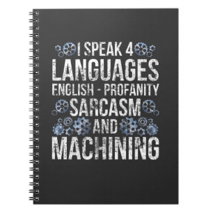 Carnet CNC Machiniste Funny