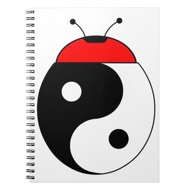 Carnet coccinelle harmonia (Devant)