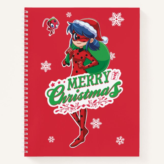 Carnet Coccinelle | Joyeux Noël (Devant)