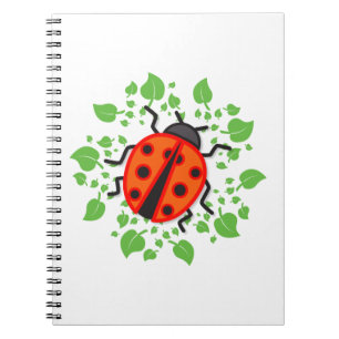 Carnet coccinelle rouge