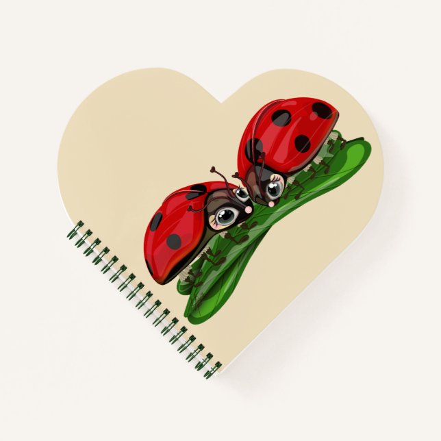 Carnet Coccinelles  (Devant)