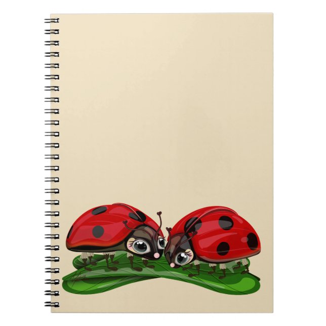 Carnet Coccinelles  (Devant)